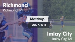 Matchup: Richmond vs. Imlay City  2016