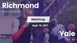 Matchup: Richmond vs. Yale  2017