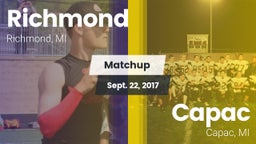 Matchup: Richmond vs. Capac  2017
