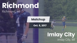 Matchup: Richmond vs. Imlay City  2017