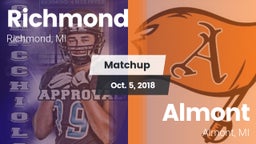 Matchup: Richmond vs. Almont  2018