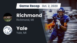 Recap: Richmond  vs. Yale  2020