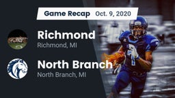 Recap: Richmond  vs. North Branch  2020