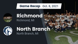 Recap: Richmond  vs. North Branch  2021