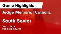 Judge Memorial Catholic  vs South Sevier  Game Highlights - Jan. 2, 2020