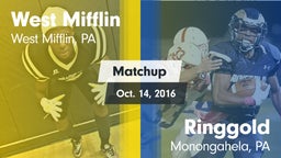 Matchup: West Mifflin vs. Ringgold  2016