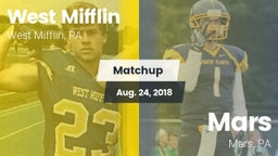 Matchup: West Mifflin vs. Mars  2018