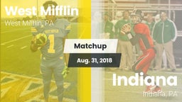 Matchup: West Mifflin vs. Indiana  2018
