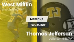Matchup: West Mifflin vs. Thomas Jefferson  2019