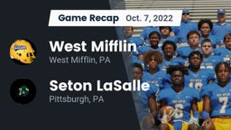 Recap: West Mifflin  vs. Seton LaSalle  2022