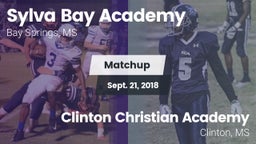 Matchup: Sylva Bay Academy vs. Clinton Christian Academy  2018