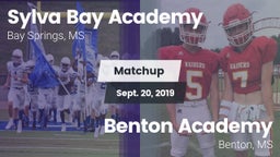 Matchup: Sylva Bay Academy vs. Benton Academy  2019