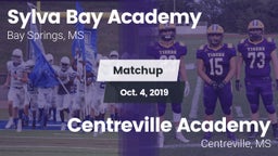 Matchup: Sylva Bay Academy vs. Centreville Academy  2019