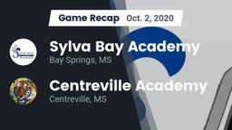 Recap: Sylva Bay Academy  vs. Centreville Academy  2020