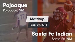 Matchup: Pojoaque vs. Santa Fe Indian  2016