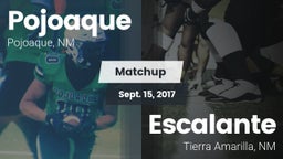Matchup: Pojoaque vs. Escalante  2017