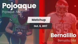 Matchup: Pojoaque vs. Bernalillo  2017