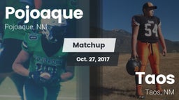 Matchup: Pojoaque vs. Taos  2017