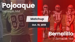 Matchup: Pojoaque vs. Bernalillo  2018