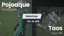 Matchup: Pojoaque vs. Taos  2018