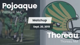 Matchup: Pojoaque vs. Thoreau  2019