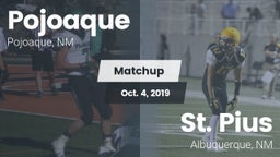Matchup: Pojoaque vs. St. Pius  2019