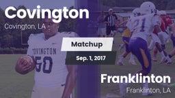 Matchup: Covington vs. Franklinton  2017