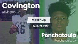 Matchup: Covington vs. Ponchatoula  2017