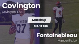 Matchup: Covington vs. Fontainebleau  2017