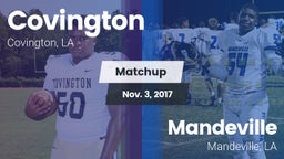 Matchup: Covington vs. Mandeville  2017
