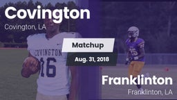 Matchup: Covington vs. Franklinton  2018