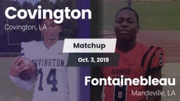 Matchup: Covington vs. Fontainebleau  2019