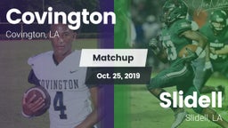 Matchup: Covington vs. Slidell  2019