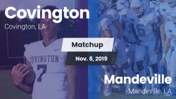 Matchup: Covington vs. Mandeville  2019
