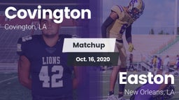 Matchup: Covington vs. Easton  2020