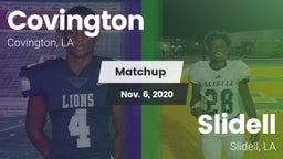 Matchup: Covington vs. Slidell  2020