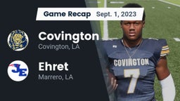 Recap: Covington  vs. Ehret  2023