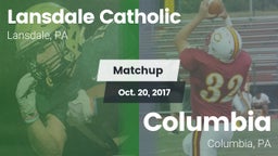 Matchup: Lansdale Catholic vs. Columbia  2017