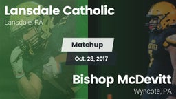 Matchup: Lansdale Catholic vs. Bishop McDevitt  2017
