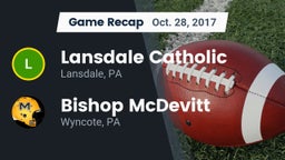 Recap: Lansdale Catholic  vs. Bishop McDevitt  2017