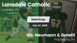 Matchup: Lansdale Catholic vs. Sts. Neumann & Goretti  2018