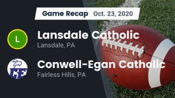 Recap: Lansdale Catholic  vs. Conwell-Egan Catholic  2020