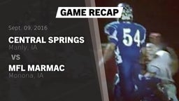 Recap: Central Springs  vs. MFL MarMac  2016