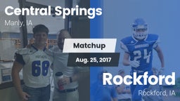 Matchup: Central Springs vs. Rockford  2017