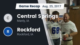 Recap: Central Springs  vs. Rockford  2017