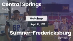 Matchup: Central Springs vs. Sumner-Fredericksburg  2017