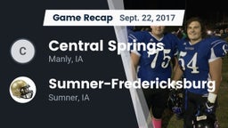 Recap: Central Springs  vs. Sumner-Fredericksburg  2017
