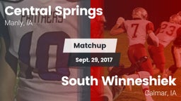Matchup: Central Springs vs. South Winneshiek  2017