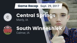 Recap: Central Springs  vs. South Winneshiek  2017