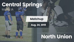 Matchup: Central Springs vs. North Union 2018